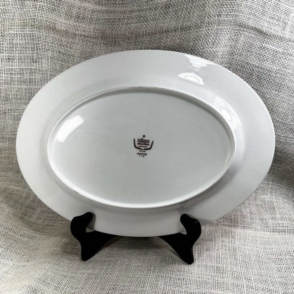 Mikasa Hunter 112 Oval Serving Platter 14